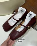  GIÀY BÚP BÊ NAGASHOES ĐẾ BỆT QUAI NGANG KHÓA VUÔNG NAB88 