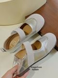  GIÀY BÚP BÊ NAGASHOES DA THẬT PHỐI PU CAO CẤP NAB89 