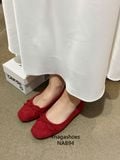  GIÀY BÚP BÊ NAGASHOES DA LỘN ĐÍNH NƠ ĐẾ BỆT NAB94 