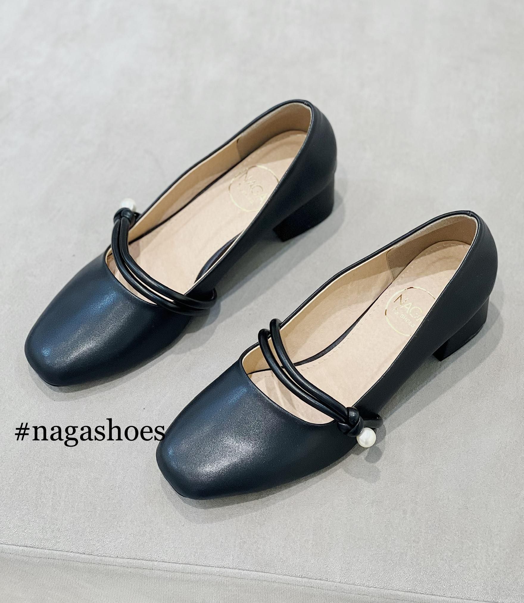  CAO GÓT NAGASHOES QUAI GÚT ĐÍNH NGỌC 4P NAC213 