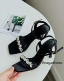  CAO GÓT NAGASHOES QUAI NGANG ĐÍNH DÂY ĐÁ 8P NAC247 