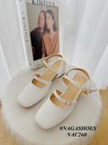  CAO GÓT NAGASHOES BÍT MŨI PHỐI DÂY MÃNH CÓ KHÓA 4P NAC260 