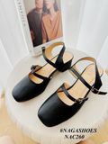  CAO GÓT NAGASHOES BÍT MŨI PHỐI DÂY MÃNH CÓ KHÓA 4P NAC260 