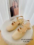  CAO GÓT NAGASHOES BÍT MŨI PHỐI DÂY MÃNH CÓ KHÓA 4P NAC260 