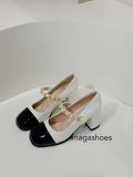  CAO GÓT MARY JANE NAGASHOES QUAI NGANG PHỐI XÍCH 5.5P NAC276 