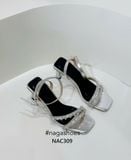  CAO GÓT NAGASHOES QUAI CHÉO ĐÍNH ĐÁ 7P NAC309 