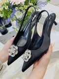  CAO GÓT NAGASHOES ĐÍNH ĐÁ HỌA TIẾT HOA HỞ GÓT 4P NAC331 