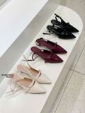  CAO GÓT NAGASHOES MŨI NHỌN PHỐI QUAI NGANG 4P NAC325 