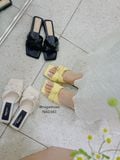  DÉP NAGASHOES MŨI VUÔNG QUAI THẮT CHÉO NAD363 