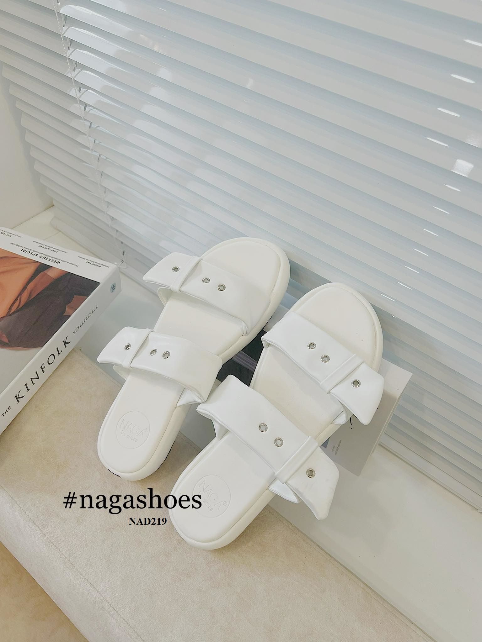  DÉP NAGASHOES HAI QUAI NGANG BẢN TO  NAD219 