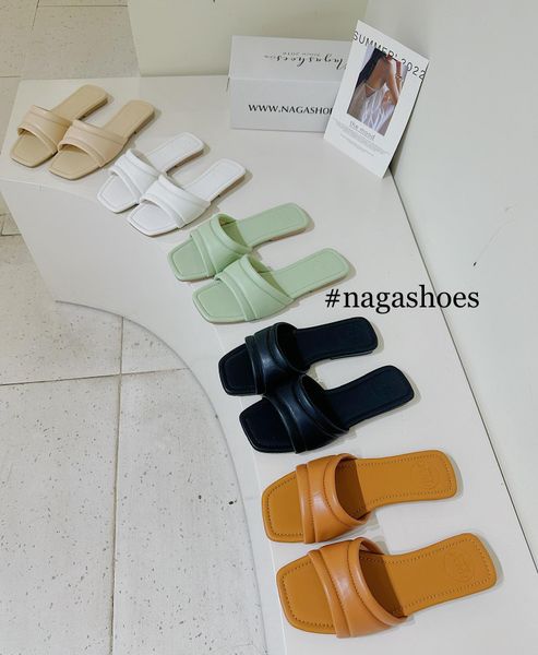  DÉP NAGASHOES QUAI HÌNH VÒM NHẤN ĐƯỜNG CHỈ NAD239 