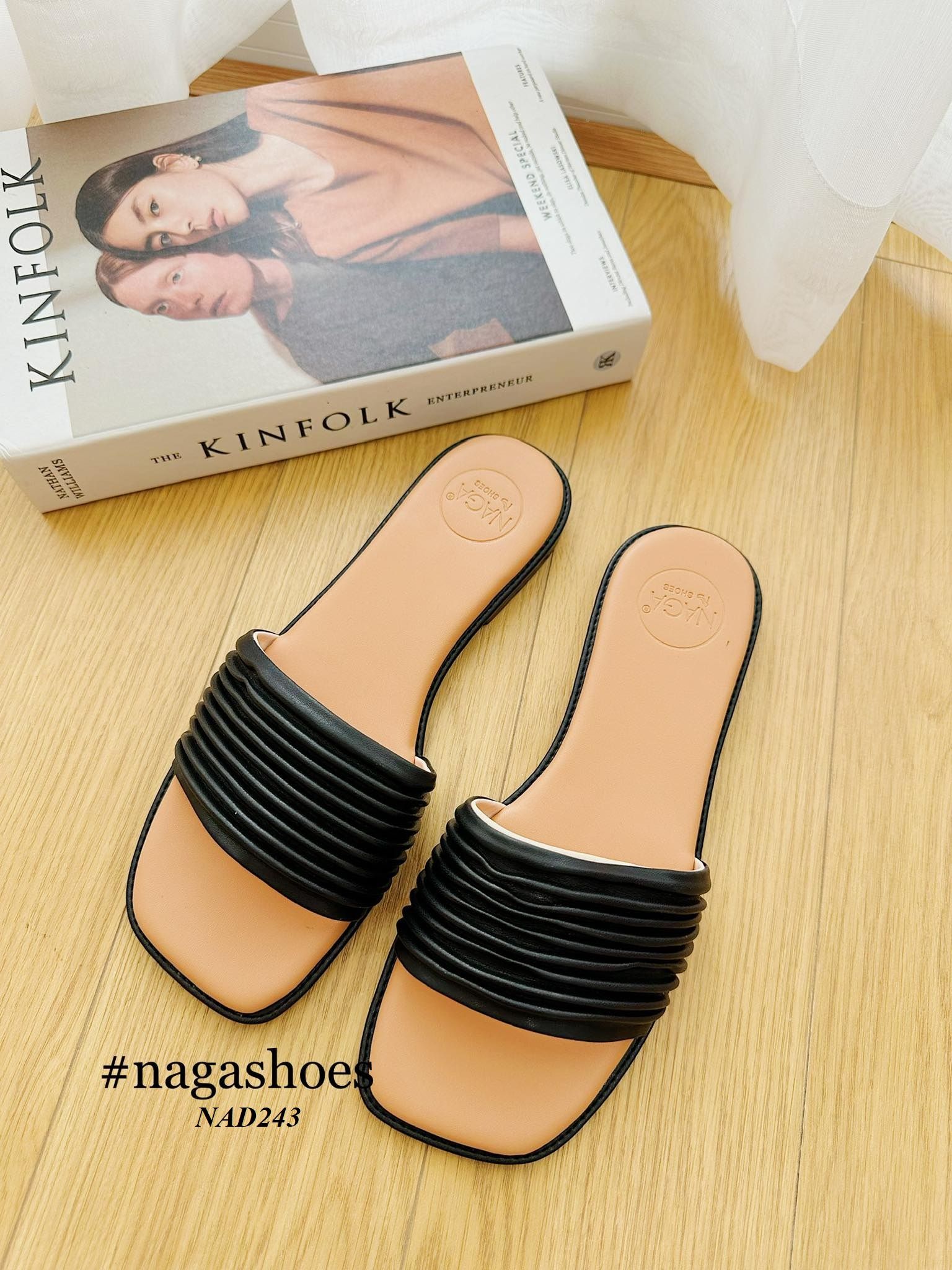  DÉP NAGASHOES QUAI NGANG XẾP LI NAD243 