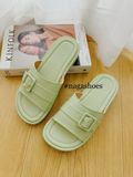  DÉP NAGASHOES ĐẾ BÁNH MÌ QUAI NGANG KHÓA VUÔNG 4P NAD245 