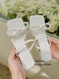  DÉP NAGASHOES HAI QUAI NGANG THẮT NƠ  7P NAD265 