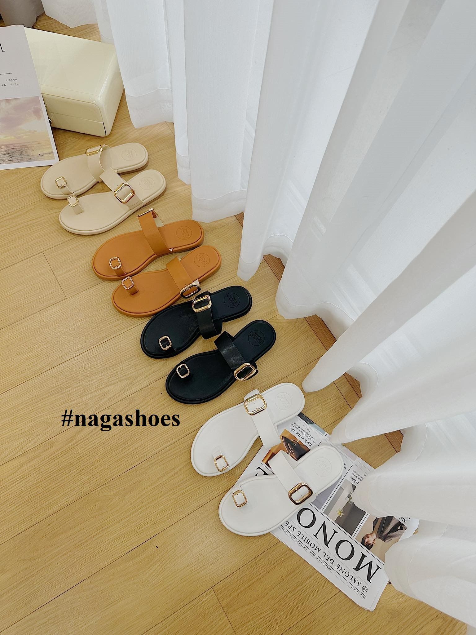  DÉP NAGASHOES QUAI XỎ NGÓN ĐÍNH PHỤ KIỆN 1P NAD266 