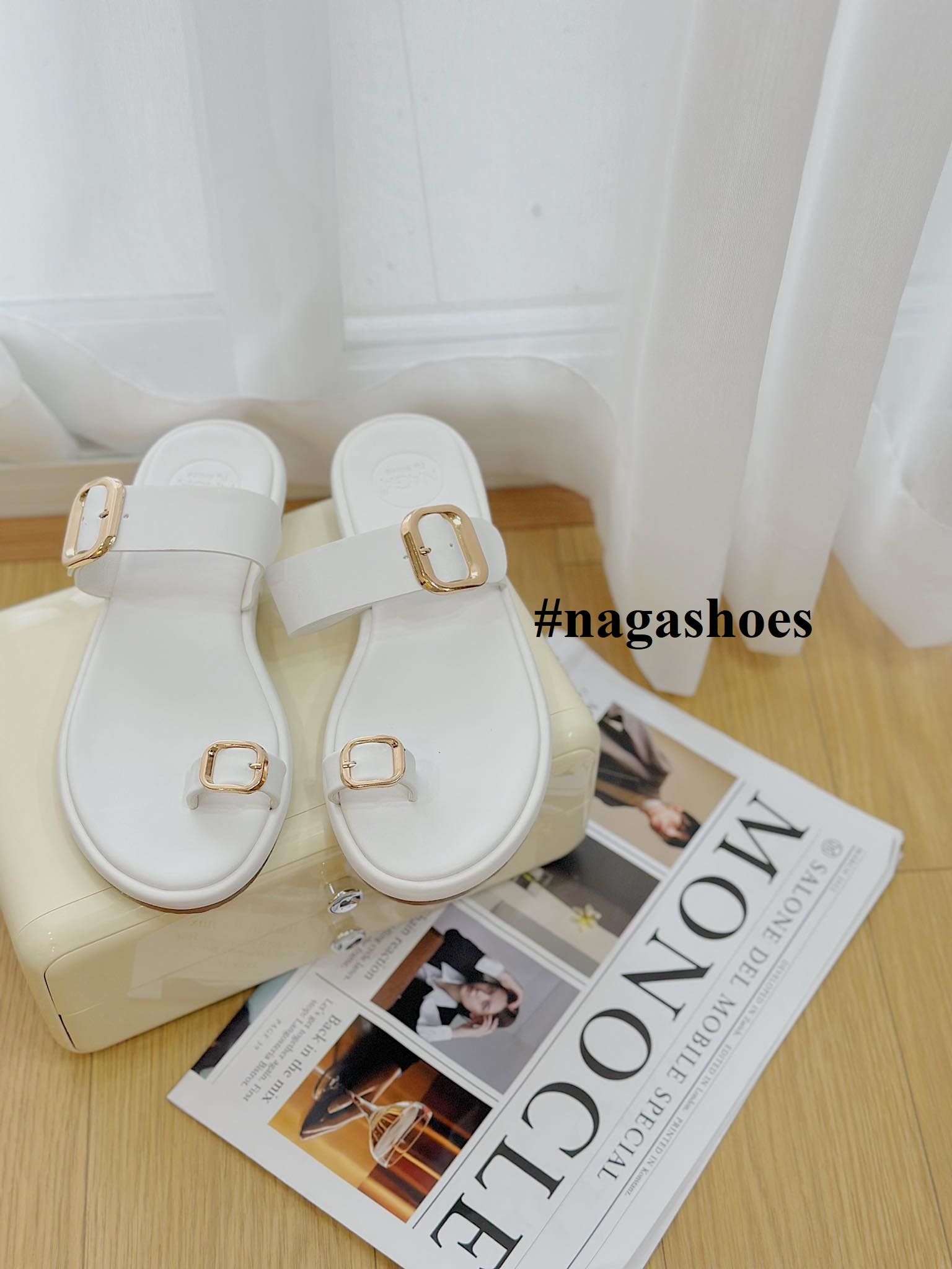  DÉP NAGASHOES QUAI XỎ NGÓN ĐÍNH PHỤ KIỆN 1P NAD266 