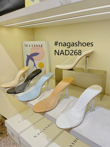  DÉP NAGASHOES QUAI TRONG GÓT TRỤ VUÔNG 9P  NAD268 