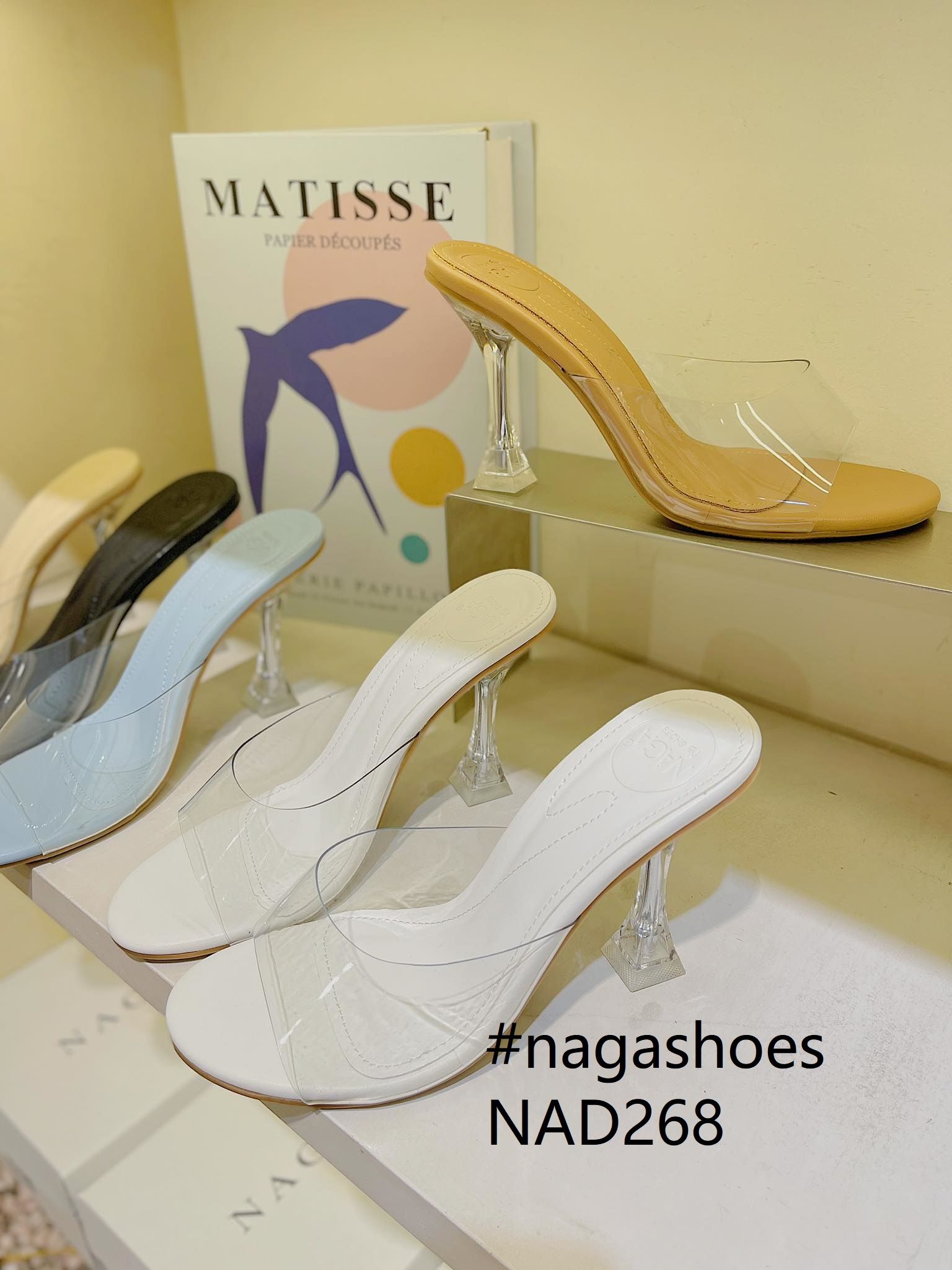  DÉP NAGASHOES QUAI TRONG GÓT TRỤ VUÔNG 9P  NAD268 