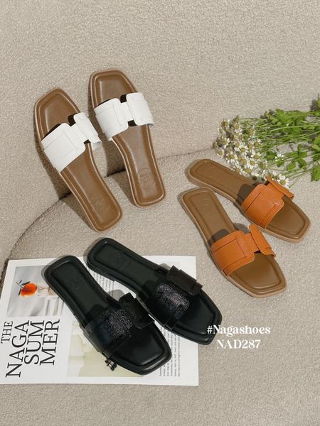  DÉP NAGASHOES ĐẾ BỆT QUAI NGANG NAD287 