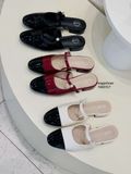  DÉP SỤC NAGASHOES DA BÓNG QUAI ĐÍNH NGỌC NAD317 