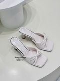  DÉP NAGASHOES MŨI VUÔNG ĐÍNH NƠ 7P NAD332 