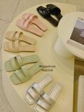  DÉP NAGASHOES THIẾT KẾ VÂN NHĂN QUAI NGANG NAD345 