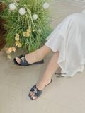  DÉP NAGASHOES ĐẾ BỆT QUAI NGANG HAI NƠ NAD349 