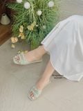  DÉP NAGASHOES ĐẾ BỆT QUAI NGANG HAI NƠ NAD349 