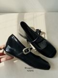  GIÀY BÚP BÊ NAGASHOES NÂNG CHIỀU CAO PHỐI QUAI ĐÍNH KHÓA 4P NAB90 