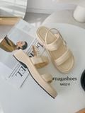  SANDAL NAGASHOES 2 QUAI NGANG ĐẾ BÁNH MÌ  4P NAS211 
