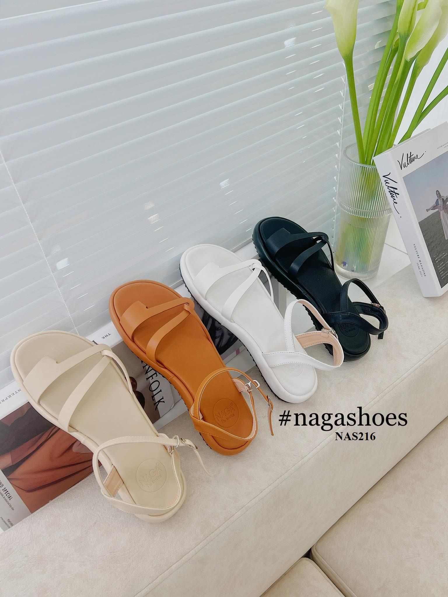  SANDAL NAGASHOES QUAI LUỒN XỎ NGÓN 2P NAS216 