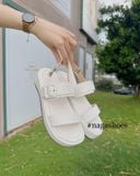  SANDAL NAGASHOES HAI QUAI NGANG BẢN TO KHÓA VUÔNG  4P NAS233 