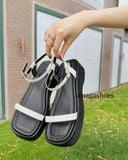  SANDAL NAGASHOES ĐẾ BÁNH MÌ QUAI DÂY BASIC 5P NAS234 