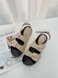  SANDAL NAGASHOES HAI QUAI ĐÍNH KHÓA XỨ  3P NAS242 