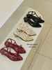 SANDAL NAGASHOES MŨI NHỌN CHỮ T PHỐI NƠ NAS245