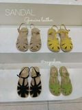  SANDAL NAGASHOES DA THẬT MŨI TRÒN QUAI RỌ NAS249 