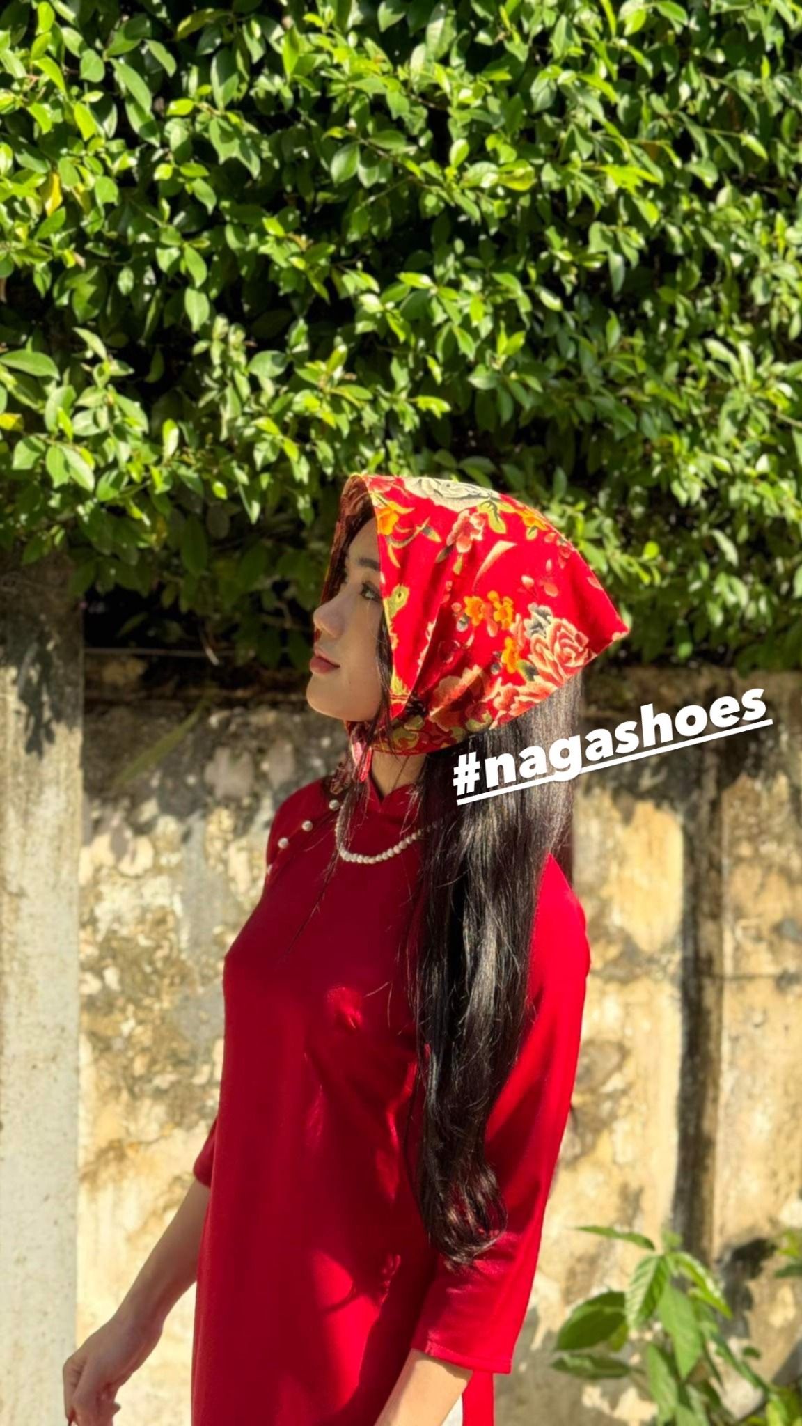  KHĂN BANDANA HỌA TIẾT CHĂN CON CÔNG TREND TẾT 2024 NAGASHOES NAKT 