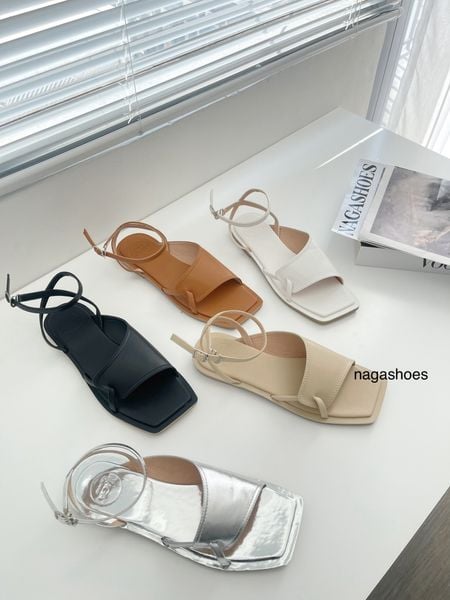  SANDAL NAGASHOES ĐẾ BỆT QUAI PHỐI KIỂU 2P NAS240 