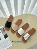  DÉP NAGASHOES  ĐẾ BỆT QUAI ĐẮP BẢN TO NAD298 