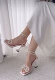  CAO GÓT NAGASHOES GÓT NHỌN ĐÍNH NƠ NGỌC TRAI 9P NAC298 