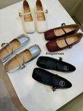  GIÀY BÚP BÊ NAGASHOES ĐẾ BỆT QUAI NGANG KHÓA VUÔNG NAB88 