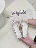  DÉP NAGASHOES MŨI VUÔNG ĐÍNH NƠ 7P NAD332 