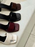  DÉP NAGASHOES MŨI VUÔNG QUAI NGANG BASIC 7P NAD336 