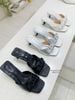 DÉP NAGASHOES QUAI NGANG ĐÍNH KHUY VUÔNG NAD355
