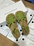  SANDAL NAGASHOES DA THẬT MŨI TRÒN QUAI RỌ NAS249 