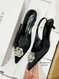  CAO GÓT NAGASHOES ĐÍNH ĐÁ HỌA TIẾT HOA HỞ GÓT 4P NAC331 