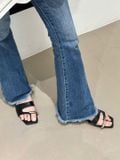  DÉP NAGASHOES QUAI NGANG  CUT-OUT XỎ NGÓN 2P NAD366 
