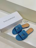  DÉP NAGASHOES MŨI TRÒN PHỐI KHÓA TUA RUA NAD369 