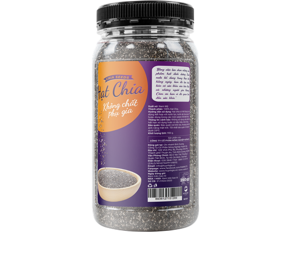 Hạt Chia Faminuts Hũ Nhựa