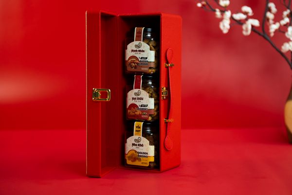 Set Quà Tặng Đắc Lộc 6 - Hộp quà Tết cao cấp sang trọng ý nghĩa 2025